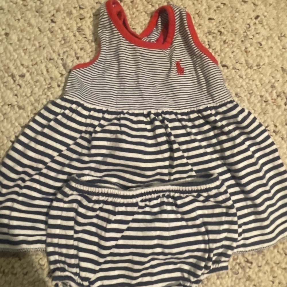 Polo Baby Dress w/ Diaper Cover